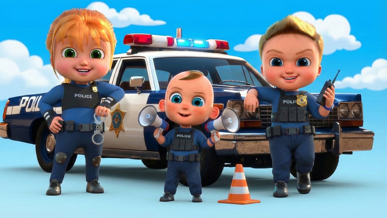 🔴 Baby Police LIVE! Emergency Rescue Mission 🚓👶 | Funny Kids Police Cartoon