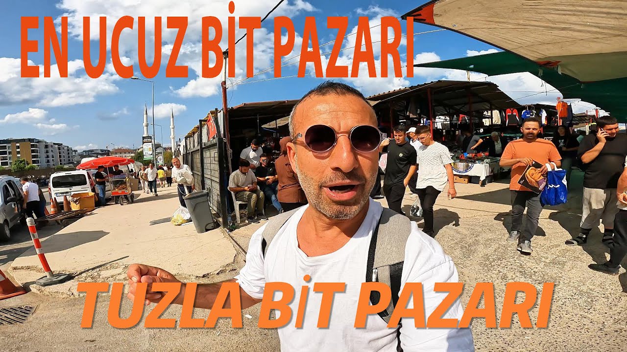EN UCUZ BİT PAZARI I TUZLA İSTANBUL'da  3/3 #vlog #bitpazarı #tuzlabitpazarı #fleamarket #gezgin