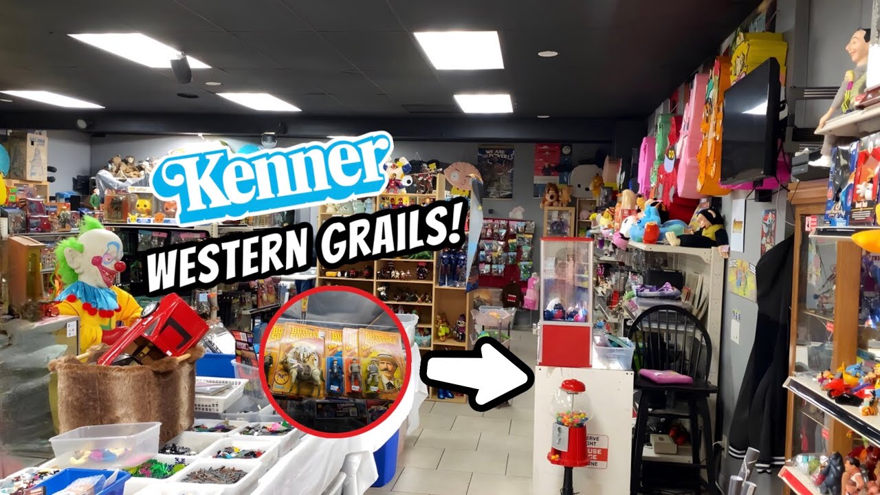 Kenner Butch & Sundance Grails! Toy Hunting at Vick Maniac Collectibles Chula Vista