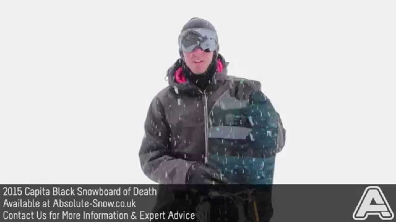2014 / 2015 | Capita Black Snowboard of Death Snowboard | Video Review