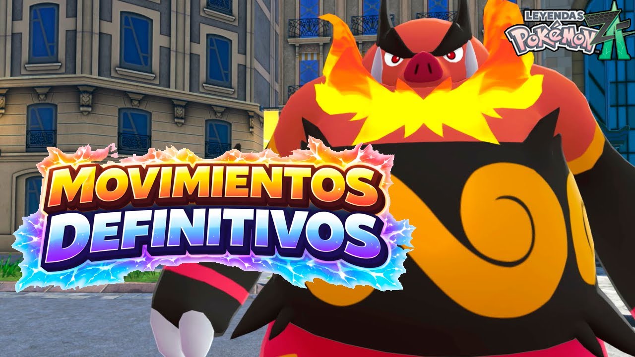 🔥CONSIGUE MOVIMIENTOS DEFINITIVOS Planta Feroz, Hidroca&ntilde;&oacute;n y Anillo de Fuego en Pok&eacute;mon Leyendas ZA