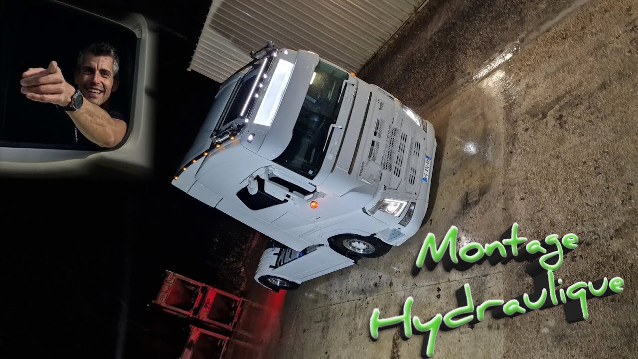 Montage pompe hydraulique Afhymat sur Volvo truck FH4 // Mecanic