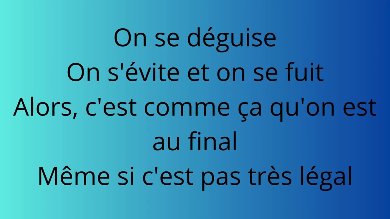 Gims Sentimental (parole)