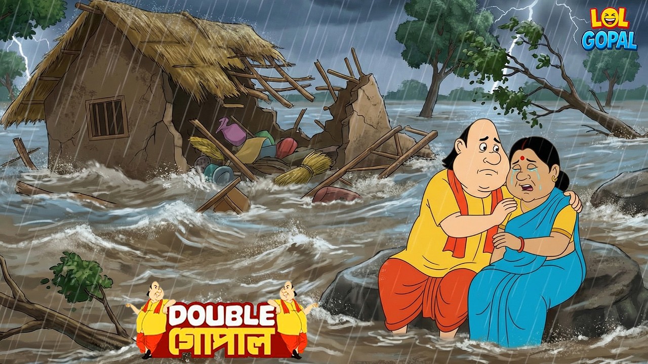 জল প্রলয়ে ভেসে গেল গোপাল দাদার বাড়ি! | Gopal Bhar | New Episode 2026