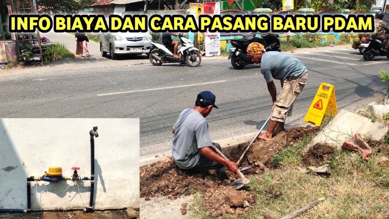 Info Biaya Dan Cara Pasang Baru PDAM