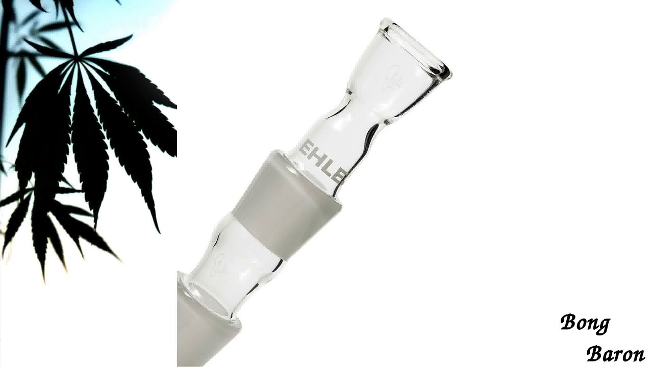 EHLE. Glass - Straight Cylinder Bong 1000ml -