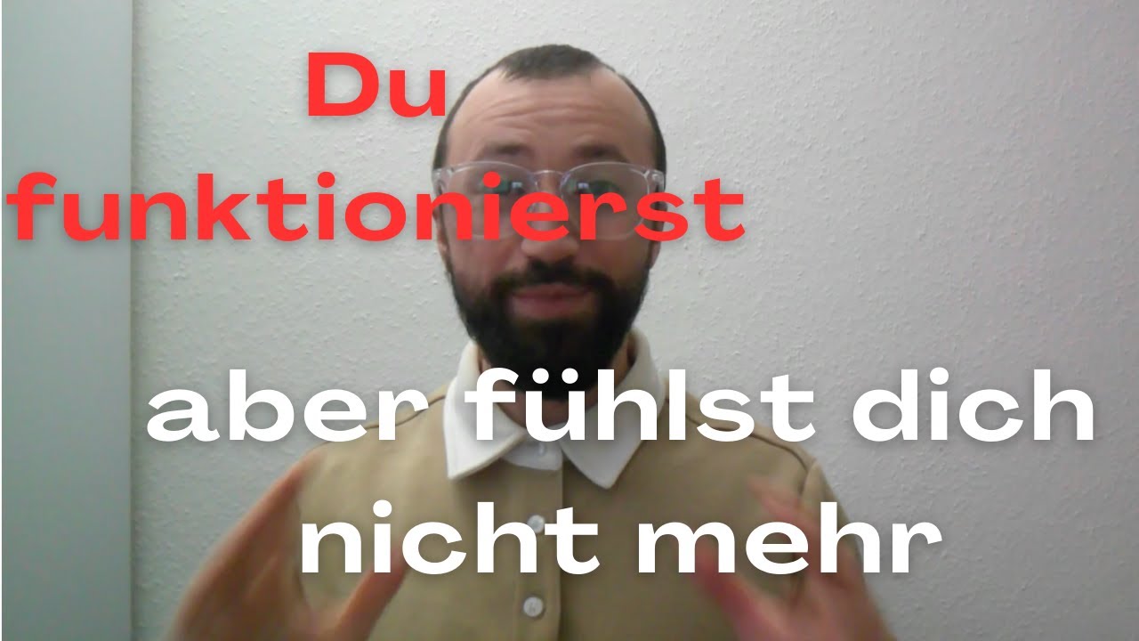 Du funktionierst, aber fühlst dich nicht mehr: Die stille Krise der Selbstwahrnehmung