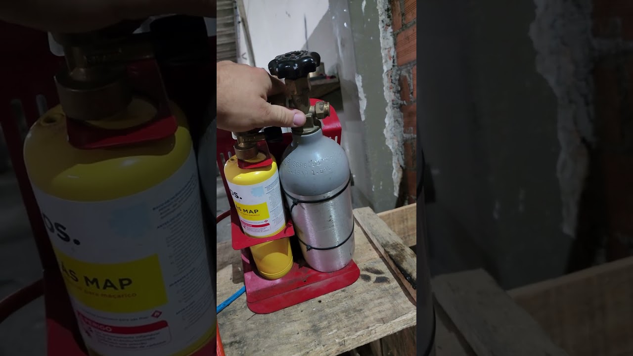 Maçarico Turbo Set com cilindro CO2