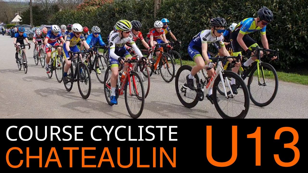 Course cycliste U13/benjamins de Châteaulin 2023 - Trophée Yves d'Hervez