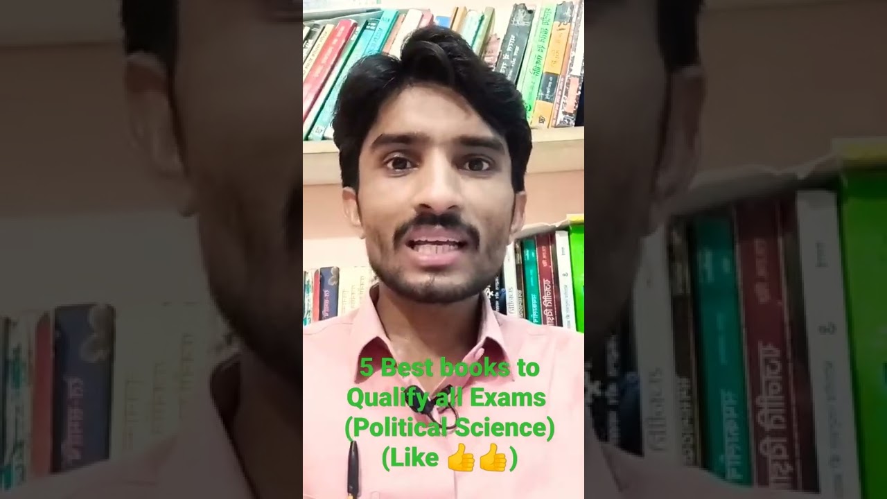 5 Best Books to Qualify all Exams (Political Science)