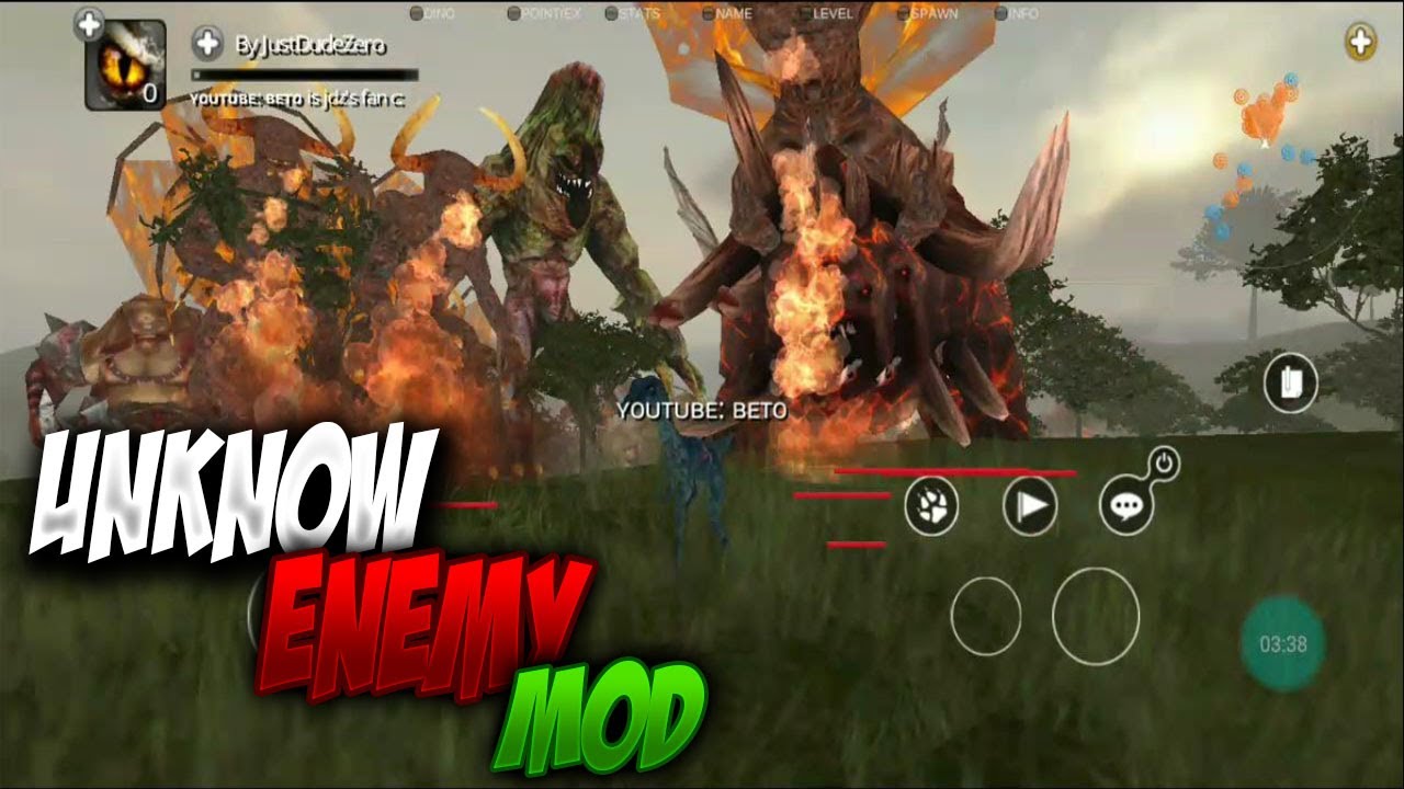 Dinos Online - Probando Unknow Enemy Mod