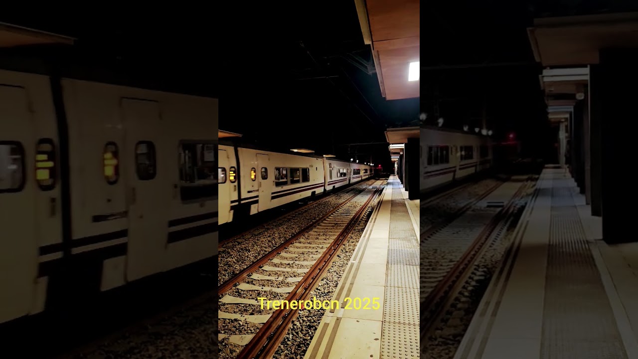 Talgo intercity en Sant vicenç de calders #train #automobile #railway