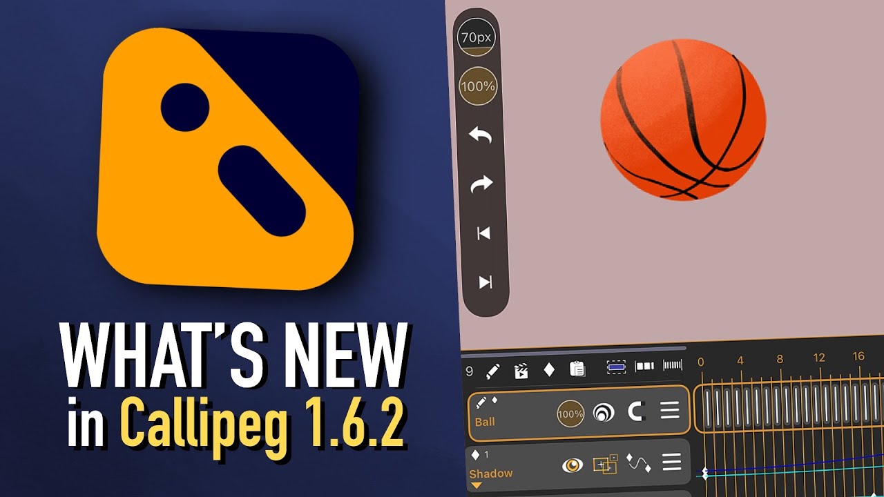 What's New in Callipeg 1.6.2 Update | iPad Animation App