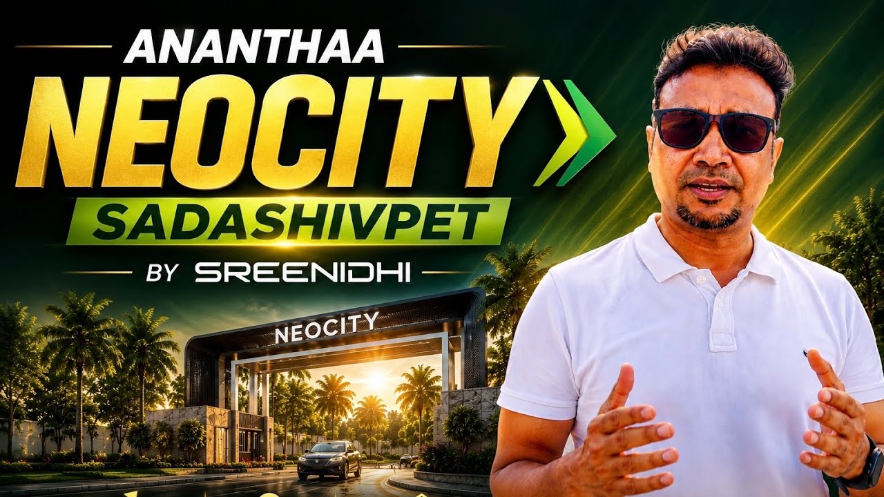 ANANTHAA NEOCITY Sadashivpet | Premium Villa Plots on NH-65 | By Sreenidhi | | Ask CityHut Discount 