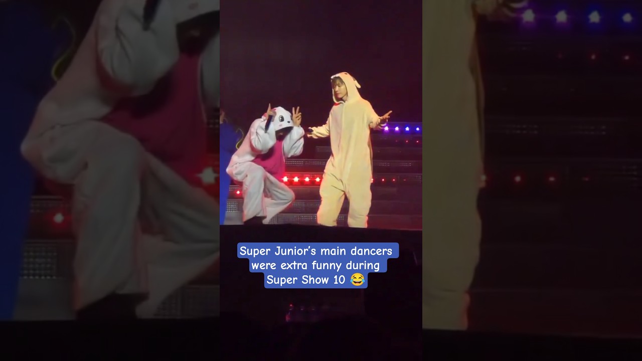 Super Junior’s main dancers were extra funny during Super Show 10 😂