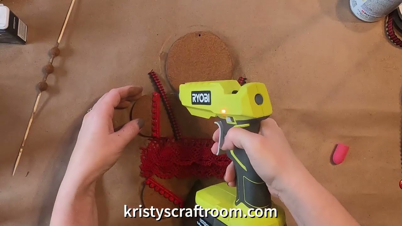 Faux Ginger Bread Hanger Tutorial