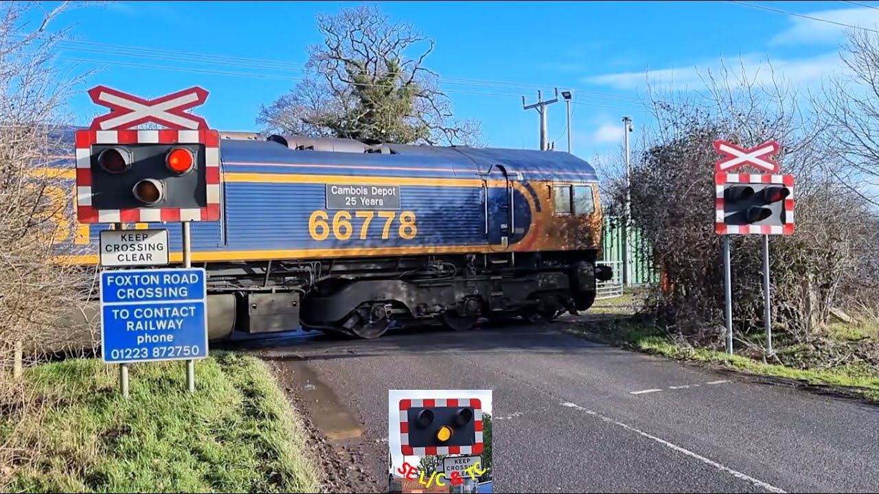 Foxton Road Level Crossing, Cambridgeshire