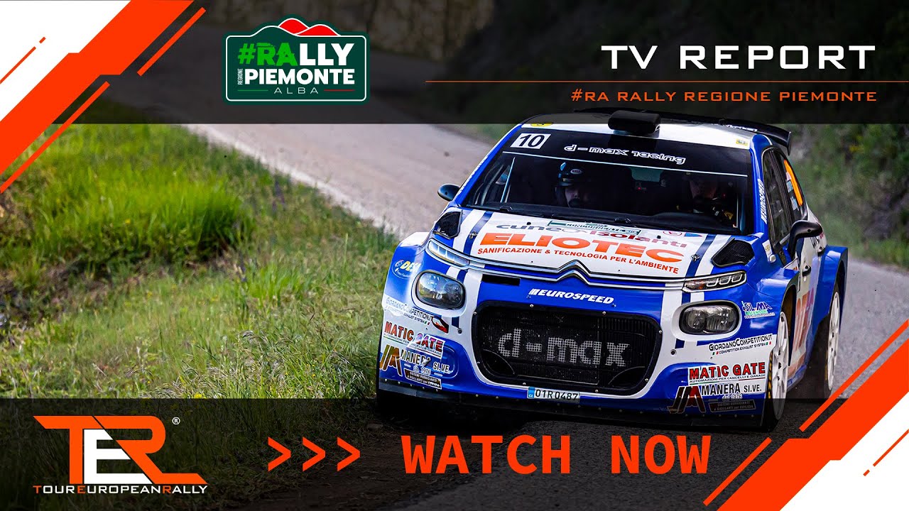 TER - Tour European Rally 2023 - #RA Rally Regione Piemonte  - TV Report