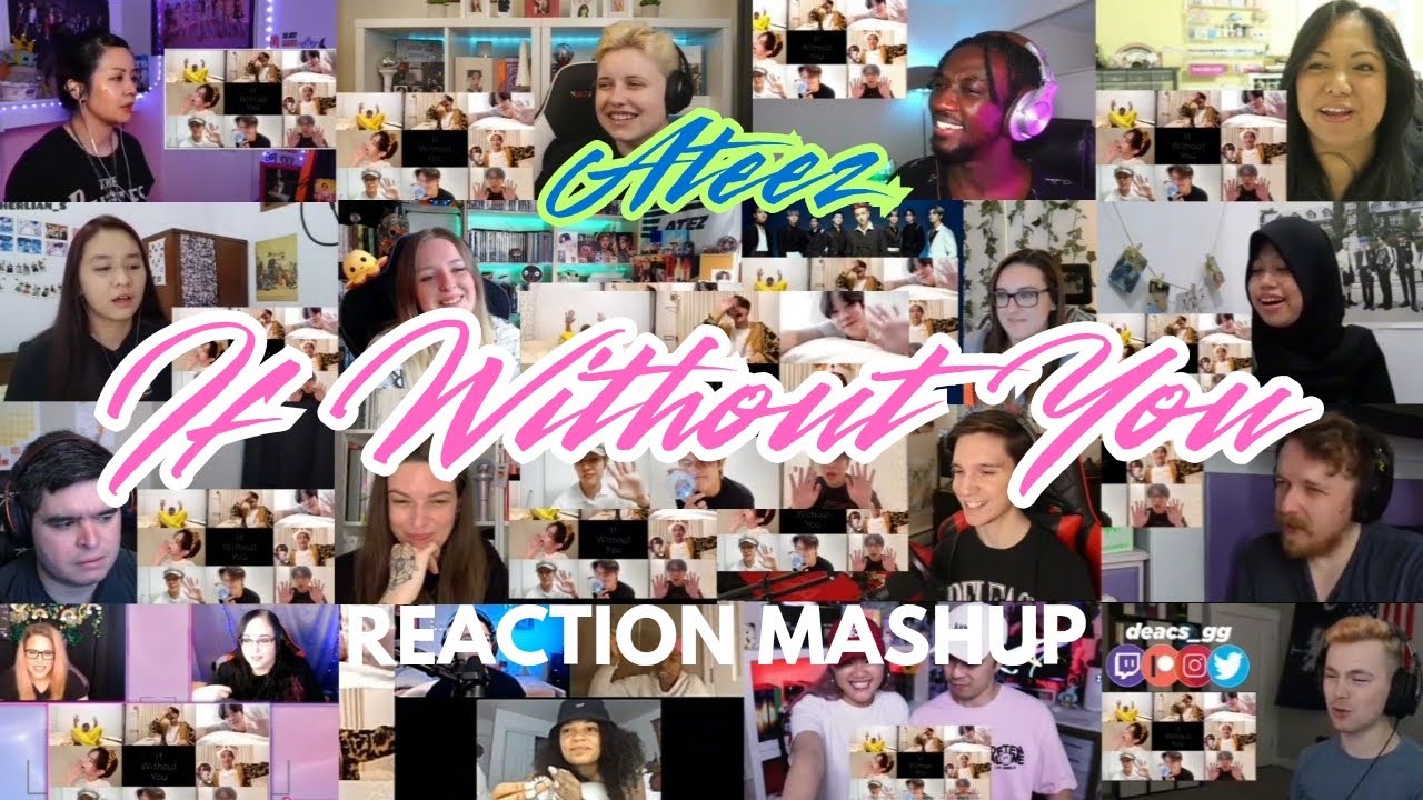 ATEEZ (에이티즈) - 'If Without You' (1000th Day Special Selfie MV) REACTION MASHUP