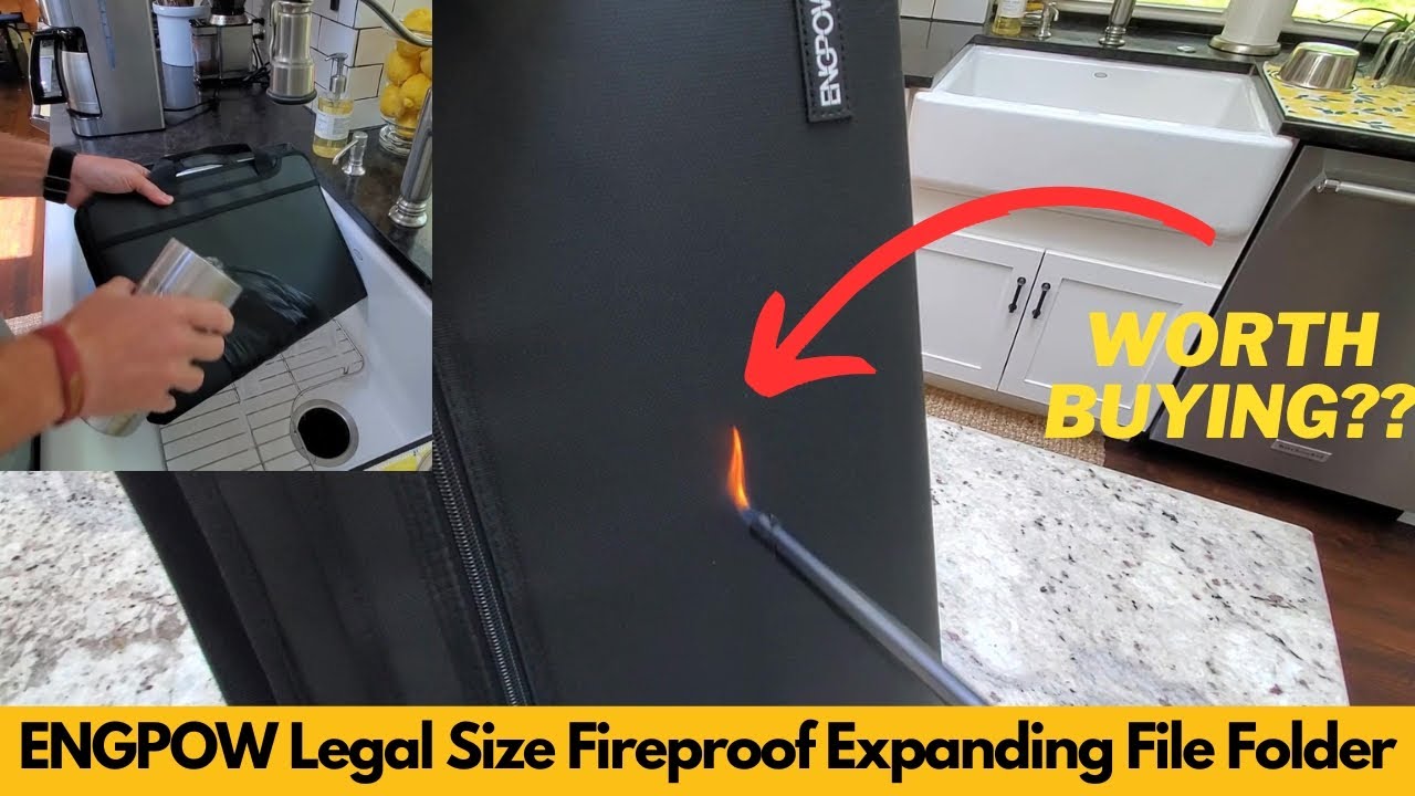 ENGPOW Accordion File Organizer, Legal Size Fireproof Expanding File Folder | Worth Buying?