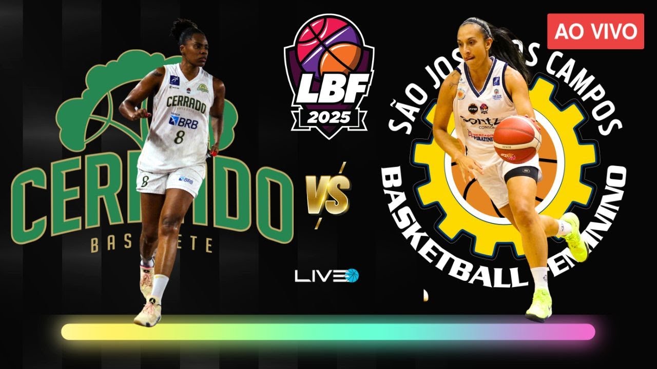 CERRADO x PONTZ SÃO JOSÉ - AO VIVO l LBF - LIGA DE BASQUETE FEMININO