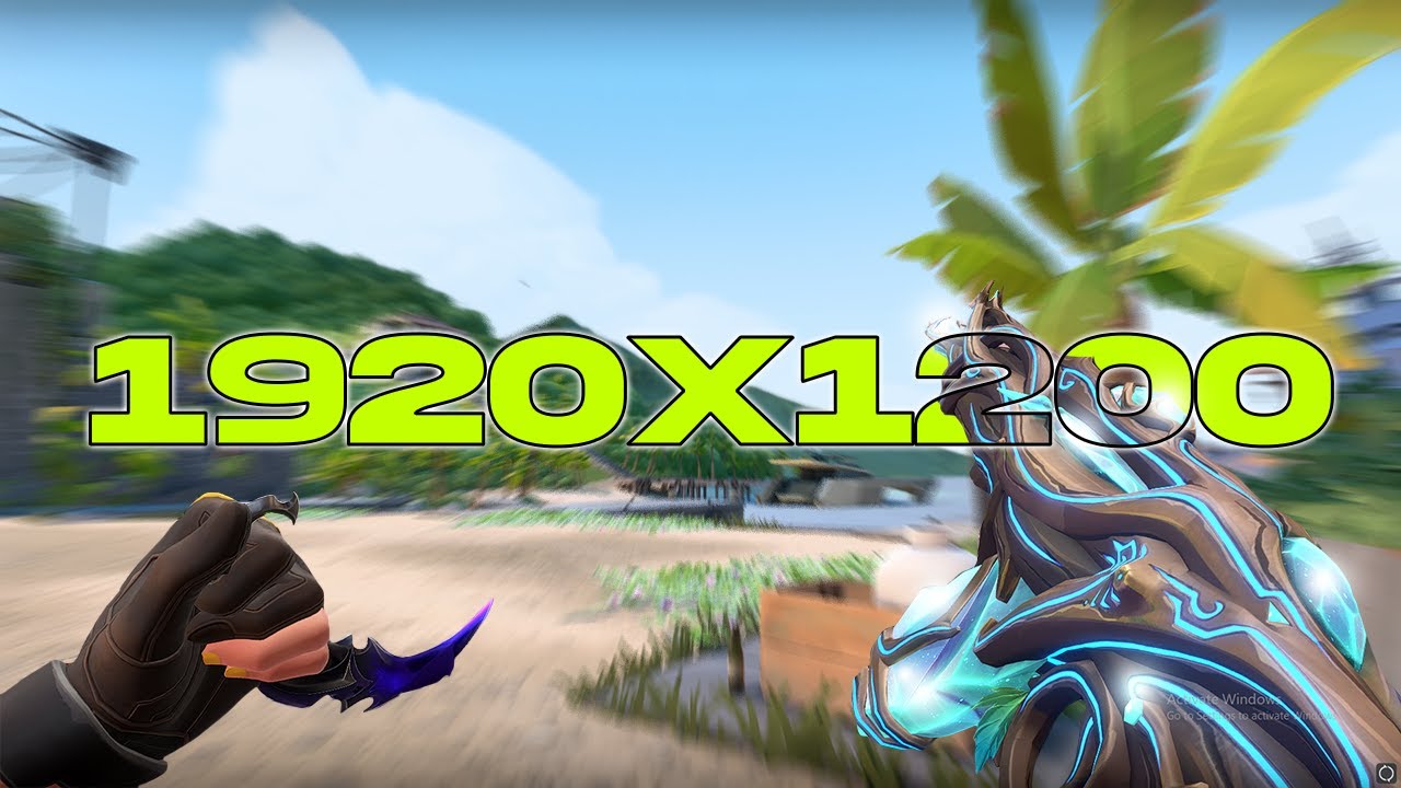1920x1200 Is The Best Resolution In Valorant