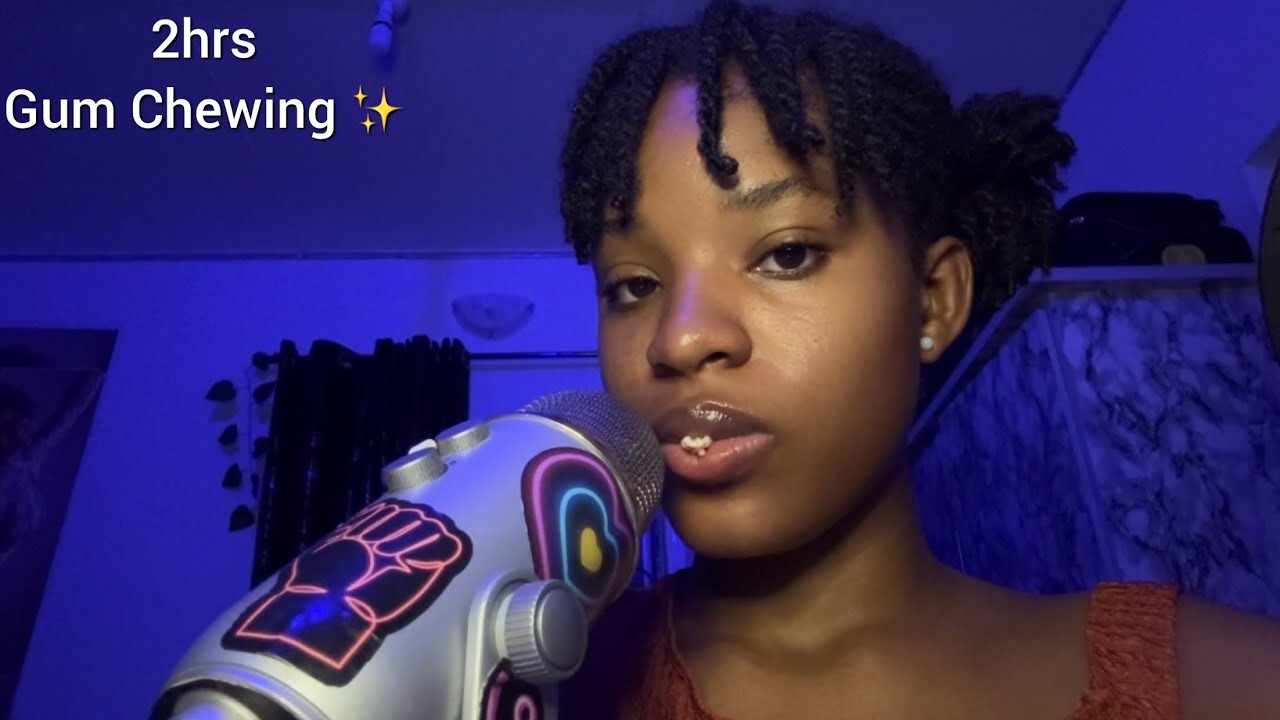 ASMR ✨BEST 2HOURS OF GUM CHEWING (no talking)