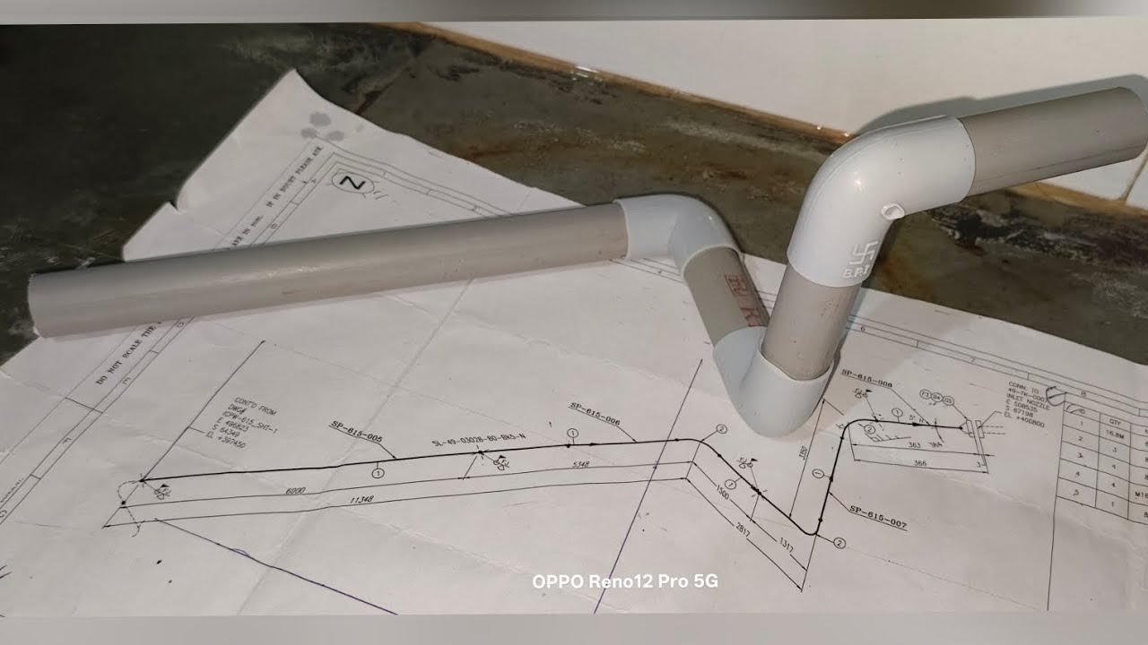 #Isometricdrawing #reed #fitting #tample #band   