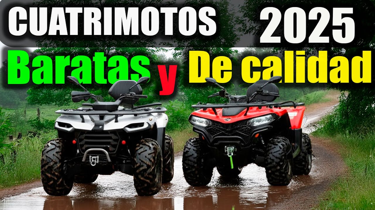 TOP 14 Cuatrimotos BARATAS y de CALIDAD en México 2025