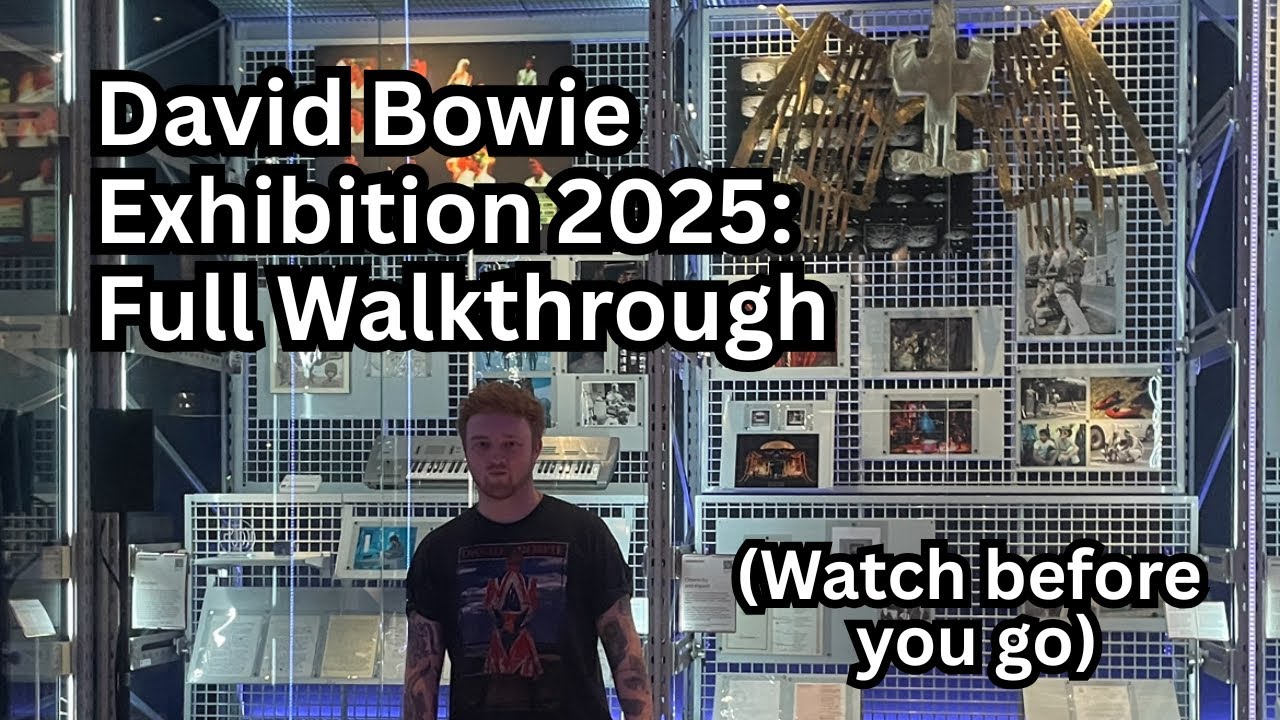 David Bowie V&A Archive 2025: Full Walkthrough (Watch before you go!)