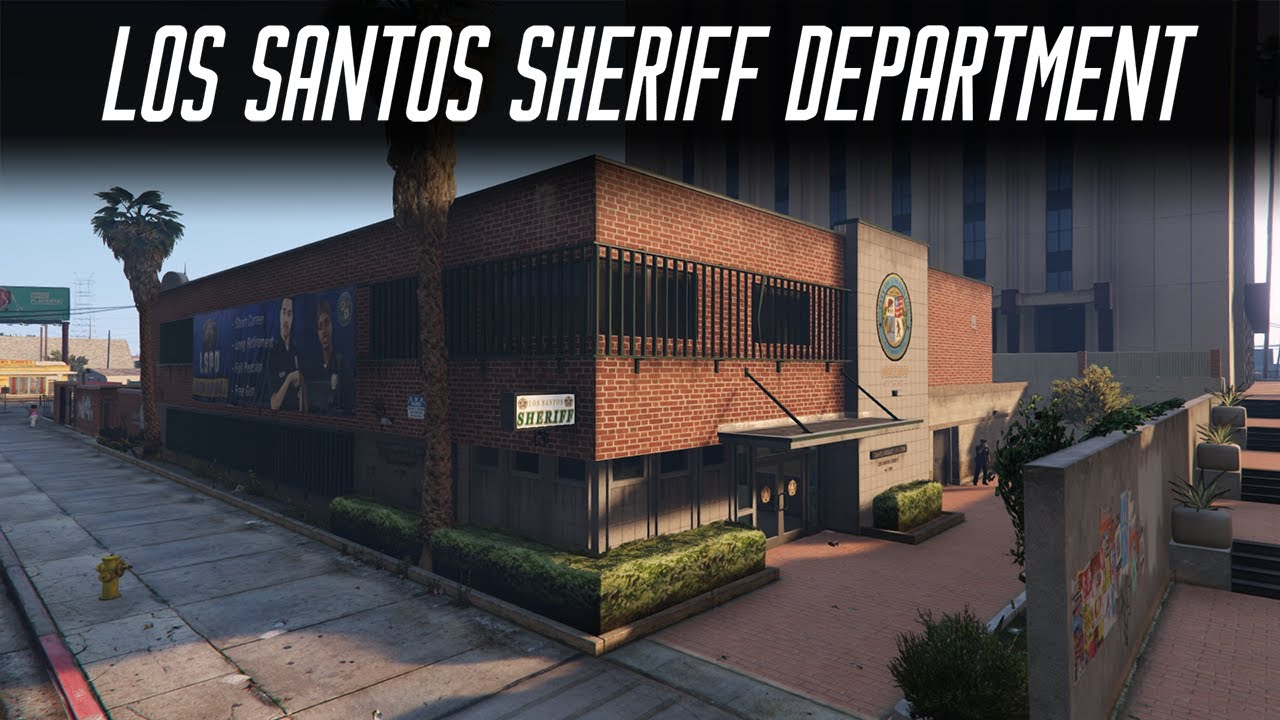 GTA V MLO Los Santos Sheriff Department on Davis