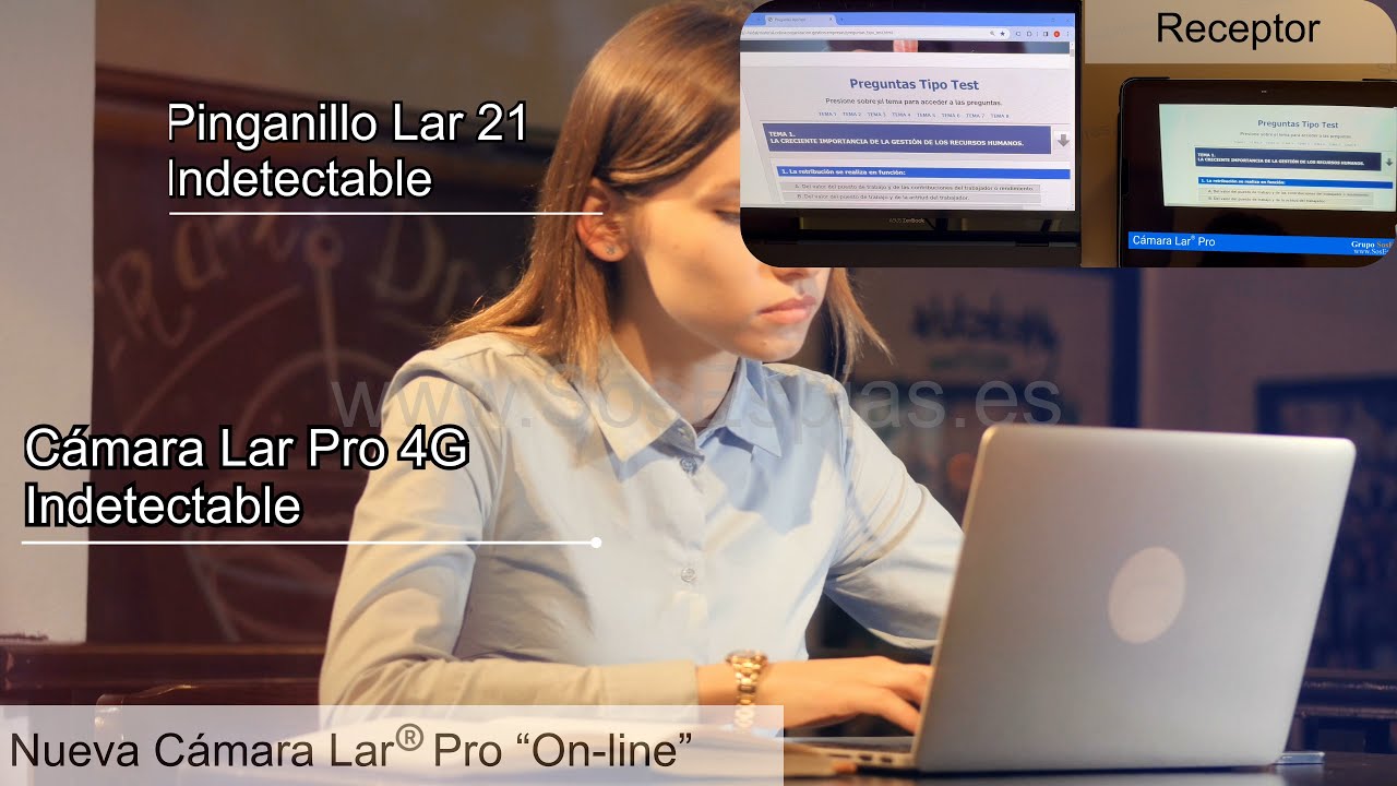 Cámara para exámenes Online