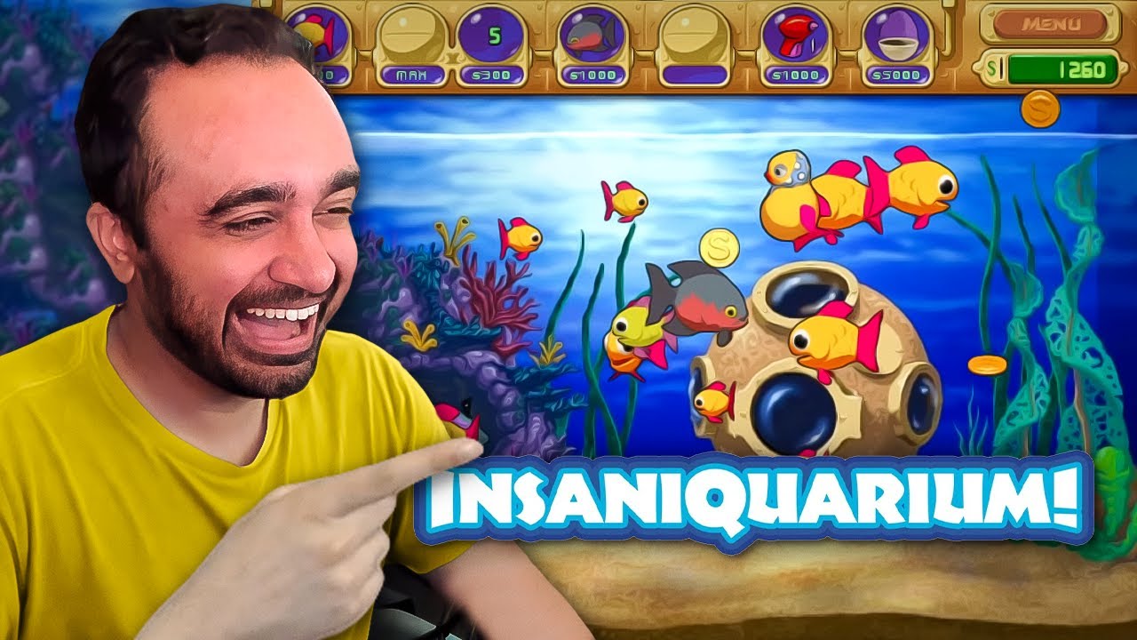 Squeex got chat a fish tank! (Squeex plays Insaniquarium)
