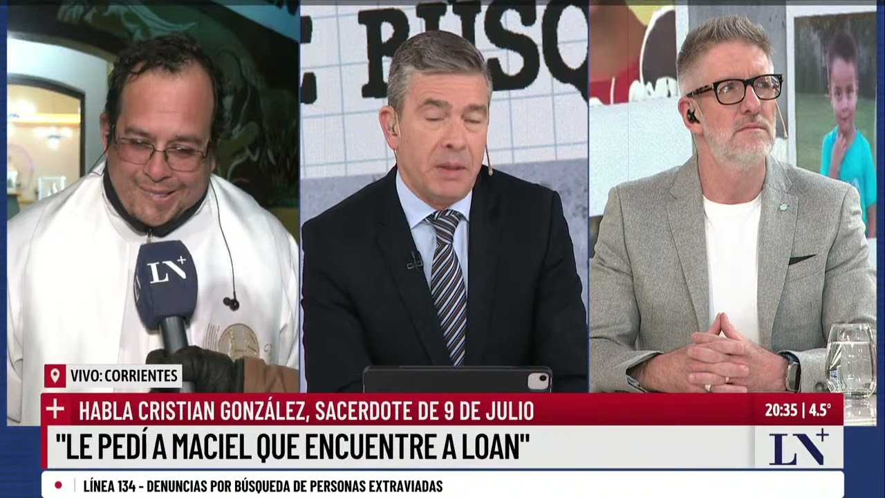 Caso Loan: el cura habla de su vínculo con el comisario Maciel