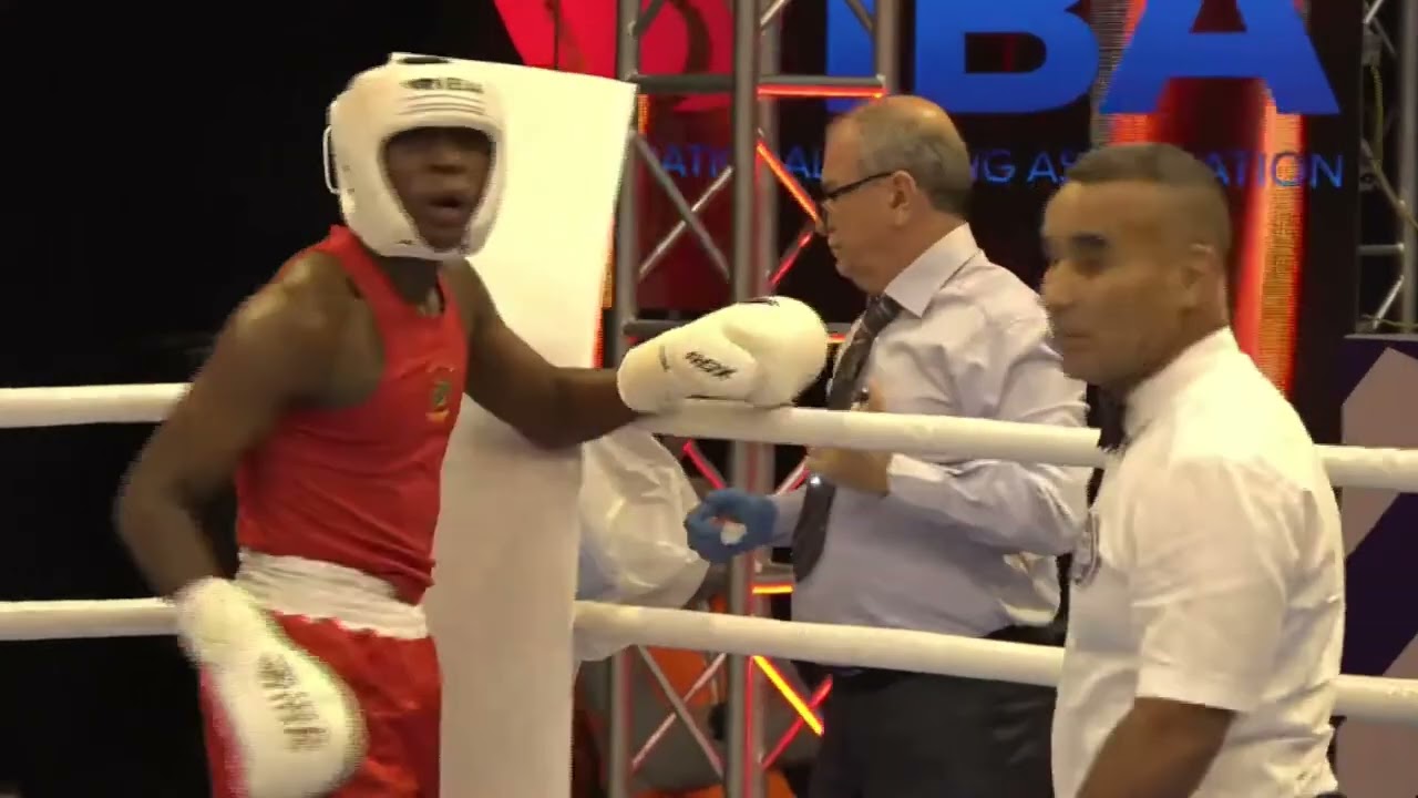 Emmanouil Fotiadis (GRE) vs. Oyisa Wanga (RSA) IBA Youth World Championships 2024 (63kg)