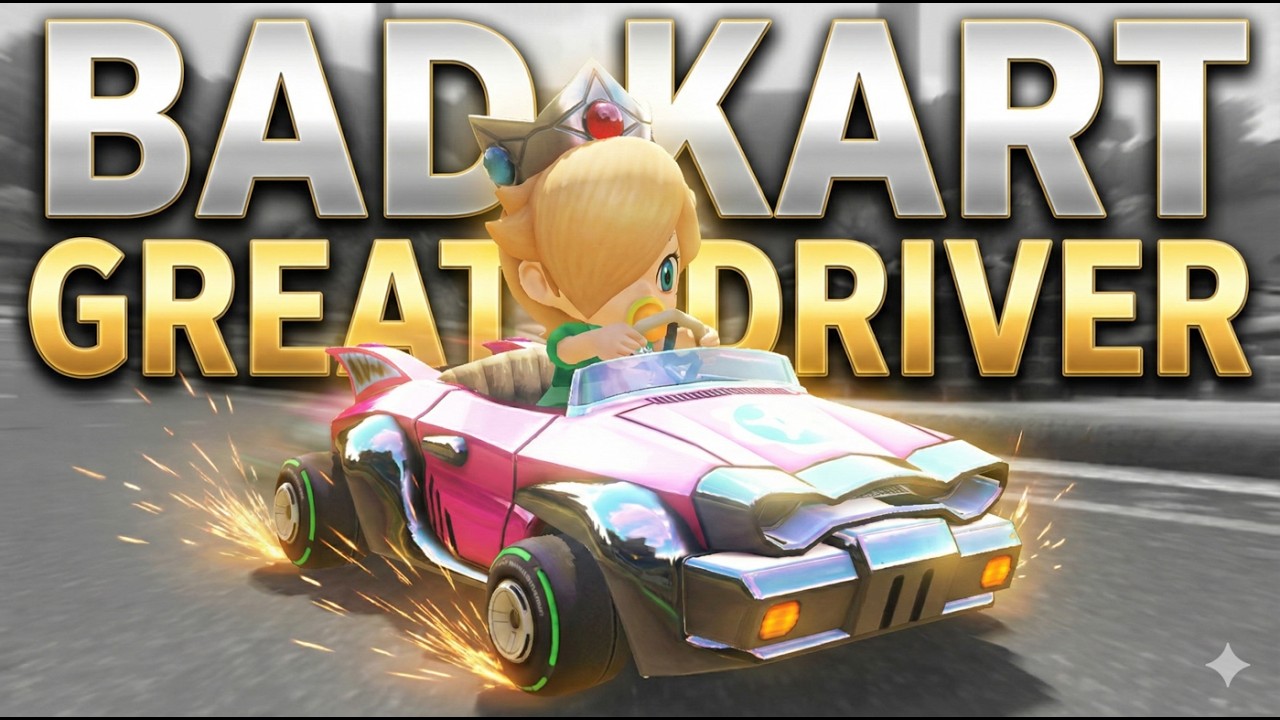 Badwagon — худший карт в Mario Kart!