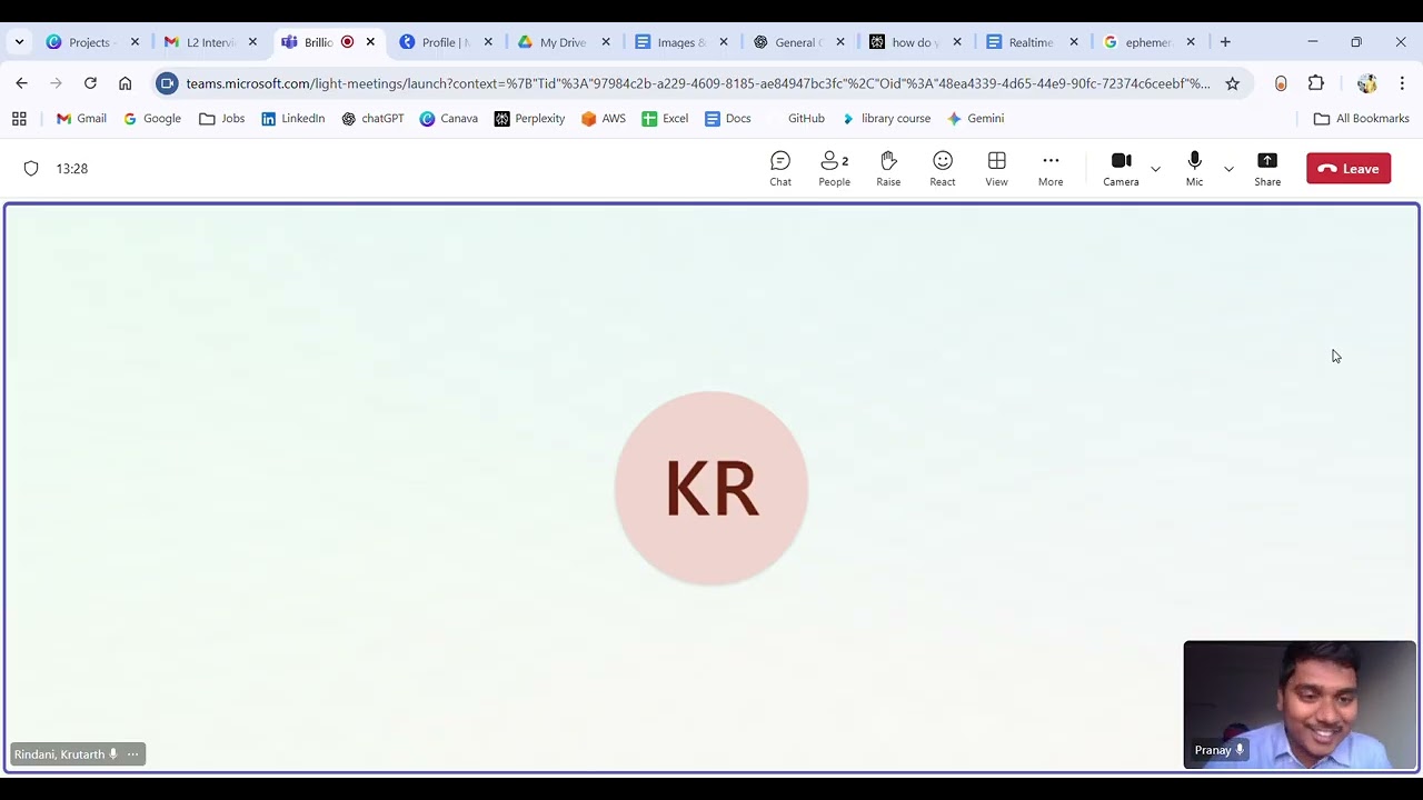 Brillio L2 Interview Pranay Kadari #gcpdevops  #realtime #interview  #pranaykadari #cloud #gcp #aws