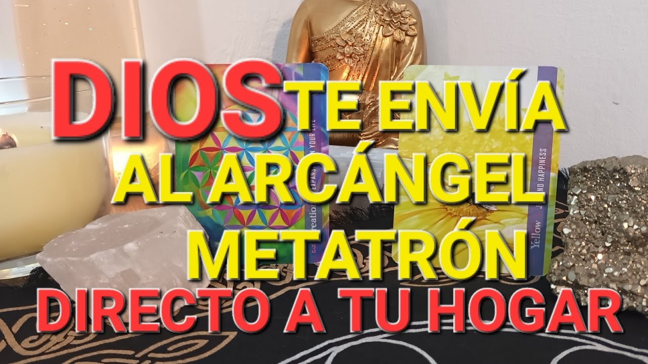 DIOS TE ENVÍA AL ARCÁNGEL METATRÓN DIRECTO A TU HOGAR✨️🕊 #tarot 