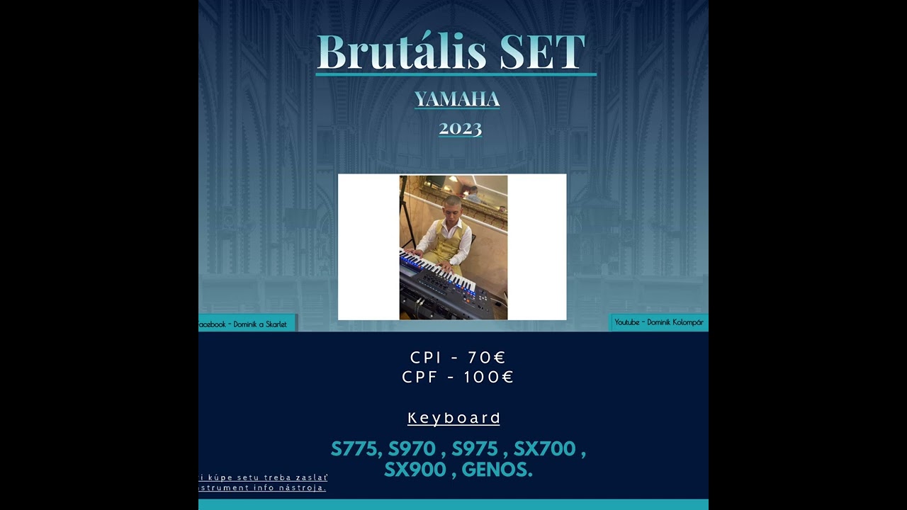 ✅Brutális Set Yamaha 2023✅