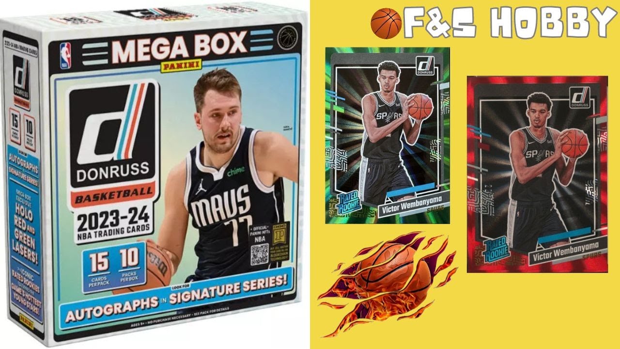 2023-24 Donruss Basketball MEGA BOX Review! Looking for those good rookie lasers! 🏀