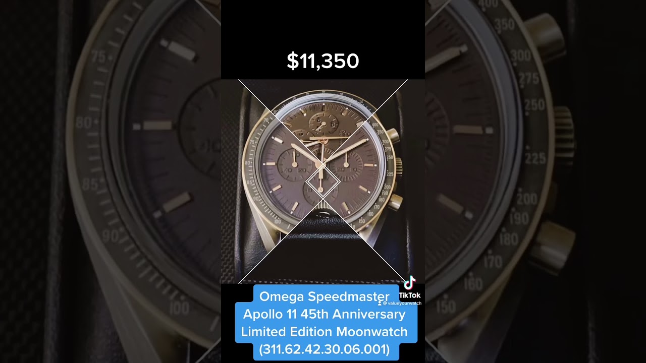 For sale: Omega Speedmaster Apollo 11 45th Anniversary Limited Edition Moonwatch 311.62.42.30.06.001