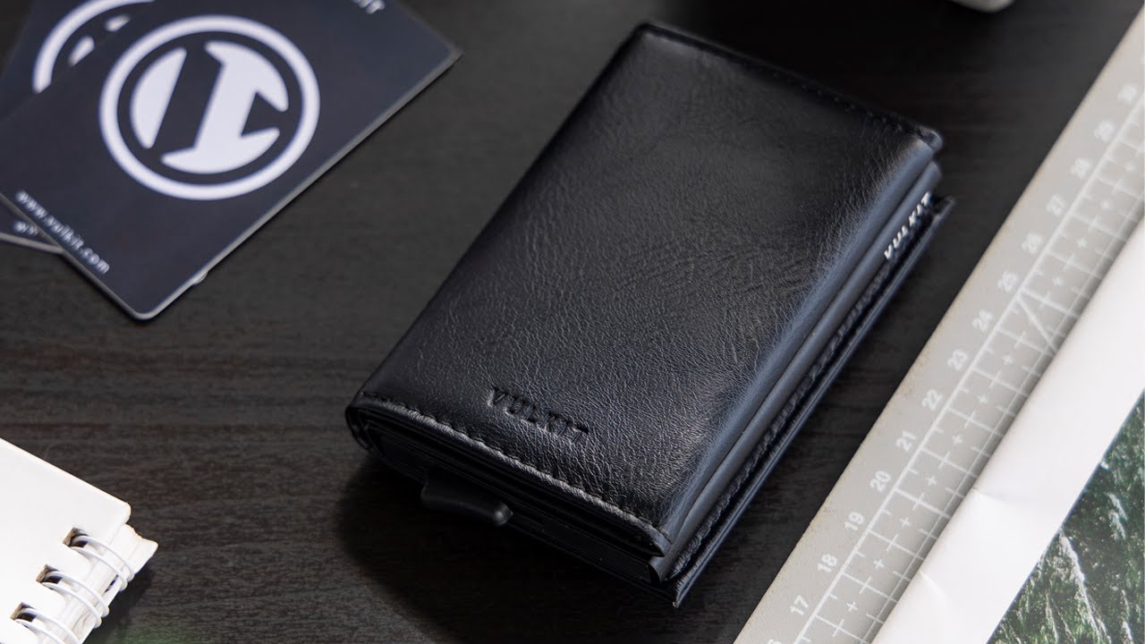 VULKIT | VC203 Pop Up Wallet (Black)