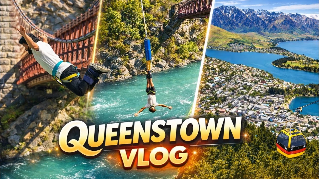 Queenstown || Bungy jump || south NewZealand 