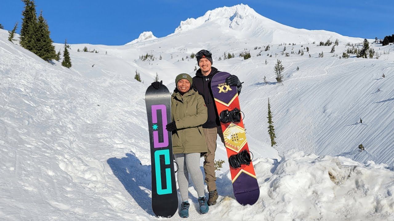 Thanksgiving Snowboarding at Timberline Lodge with Julia & Family