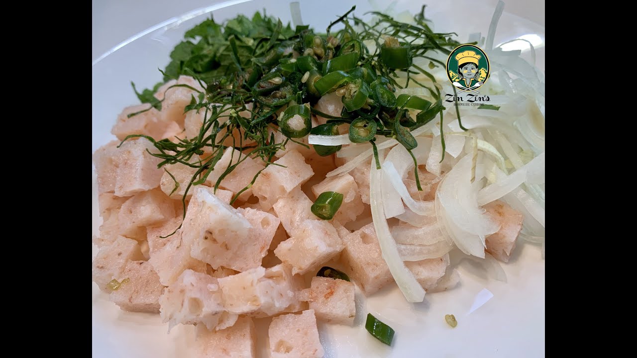 ပုဇြန္ခ်ဥ္/ပုဇွန်ချဥ် /BurmeseSour Prawn Cake