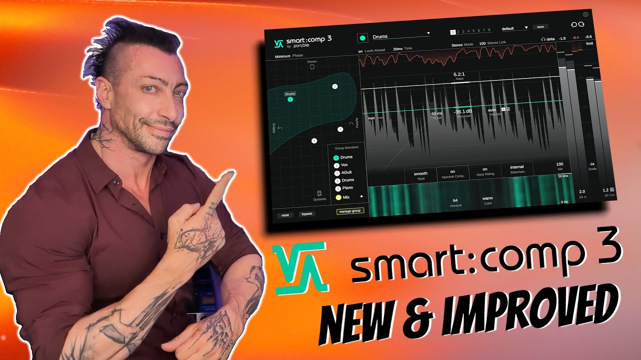 Sonible smart:comp 3 | Новый подход к сжатию!
