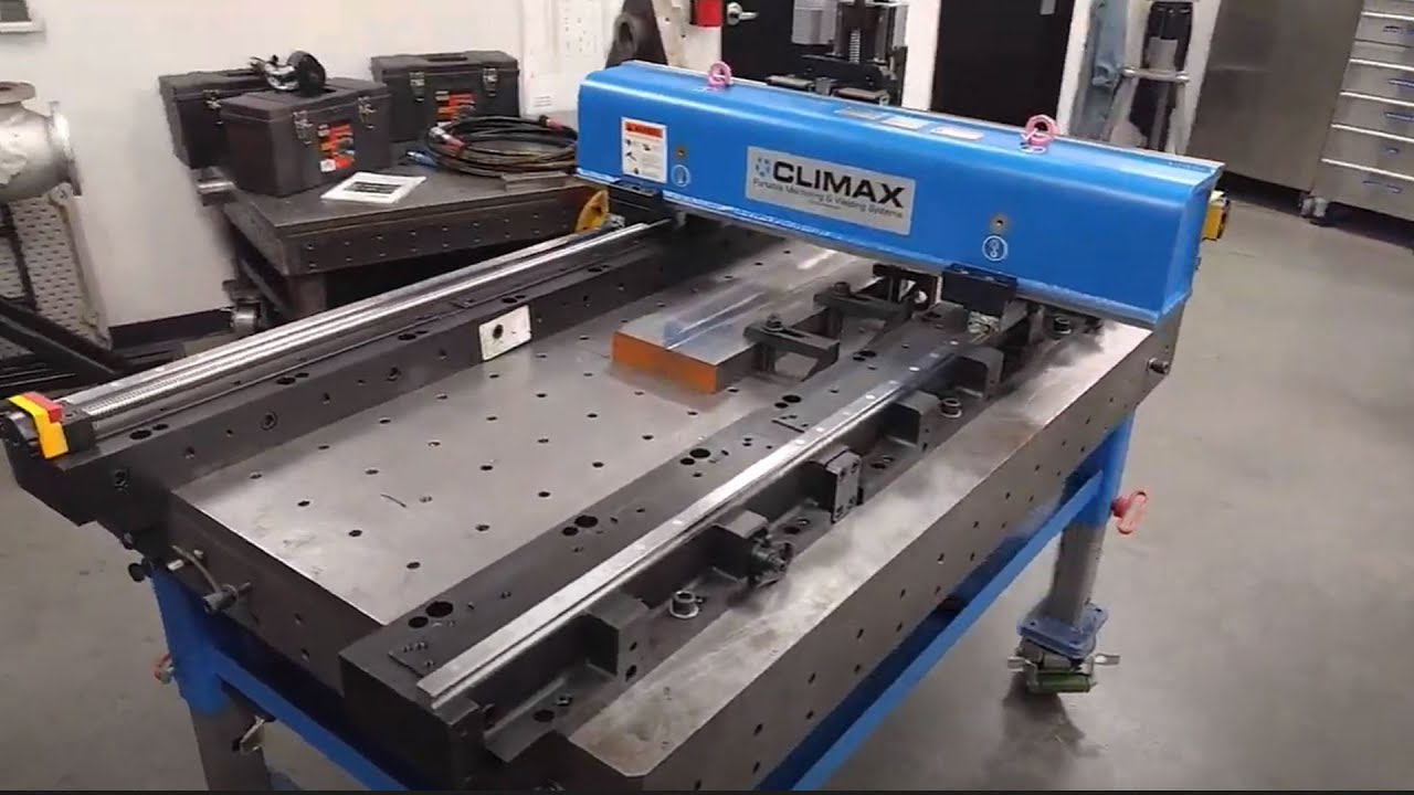 LM5200 & LM6200 Linear/Gantry Milling Machine - Checking Bed Alignment