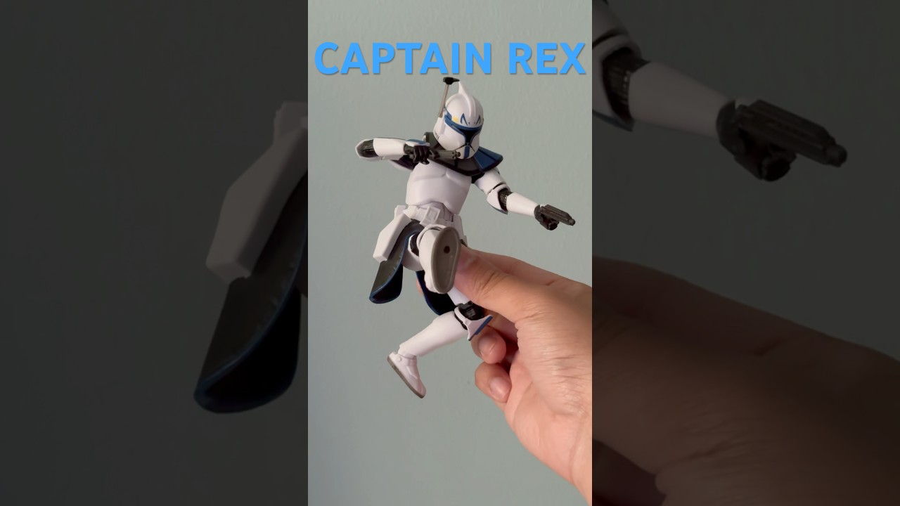 Star Wars The Black Series Captain Rex #starwars #clonewars #captainrex #blackseries
