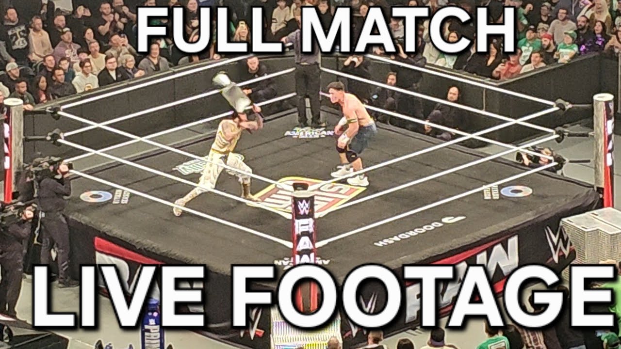 FULL MATCH: John Cena wins IC Championship and becomes Grand Slam Champion [TD Garden, Boston MA]