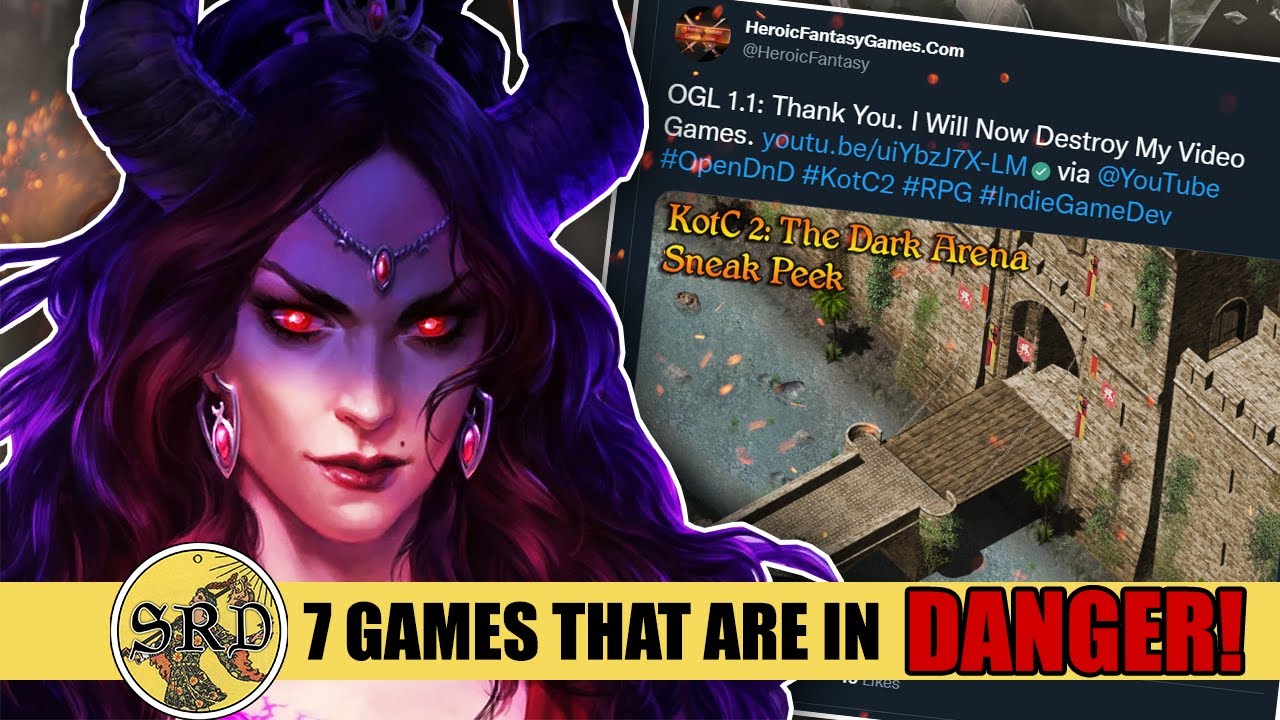 7+ Video Games that Use the D&D OGL